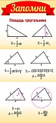 ШМ-8638 Карточка-шпаргалка. Запомни! Площадь треугольника (формат 61х131 мм) ШМ-8638 Карточка-шпаргалка. Запомни! Площадь треугольника (формат 61х131 мм)