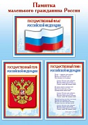 Ш-7986 Мини-плакат А4. Памятка маленького гражданина России