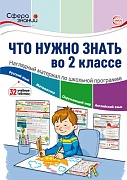 Что нужно знать в 2 классе: наглядный материал по школьной программе. 32 учебных таблицы