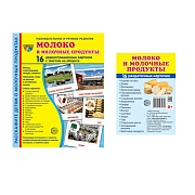 *Комплект. Дем. картинки СУПЕР Молоко и молочные продукты (2 формата: 173х220 и 63х87) 