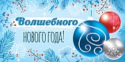 КД-15282 Конверт для денег. Волшебного Нового Года! (Блестки в лаке)