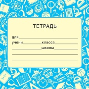 ШН-14965 Наклейки на тетради (95х95 мм)