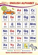 ПО-13434 Плакат А3. Английский язык в 1 классе.  English Alphabe