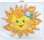 *ФМ-10597 ПЛАКАТ ВЫРУБНОЙ А4 В ПАКЕТЕ. Солнышко 2 (УФ-лак, в индивидуальной упаковке, с европодвесом и клеевым клапаном) *ФМ-10597 ПЛАКАТ ВЫРУБНОЙ А4 В ПАКЕТЕ. Солнышко 2 (УФ-лак, в индивидуальной упаковке, с европодвесом и клеевым клапаном)