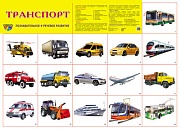 Демонстрационный плакат СУПЕР А2 Транспорт